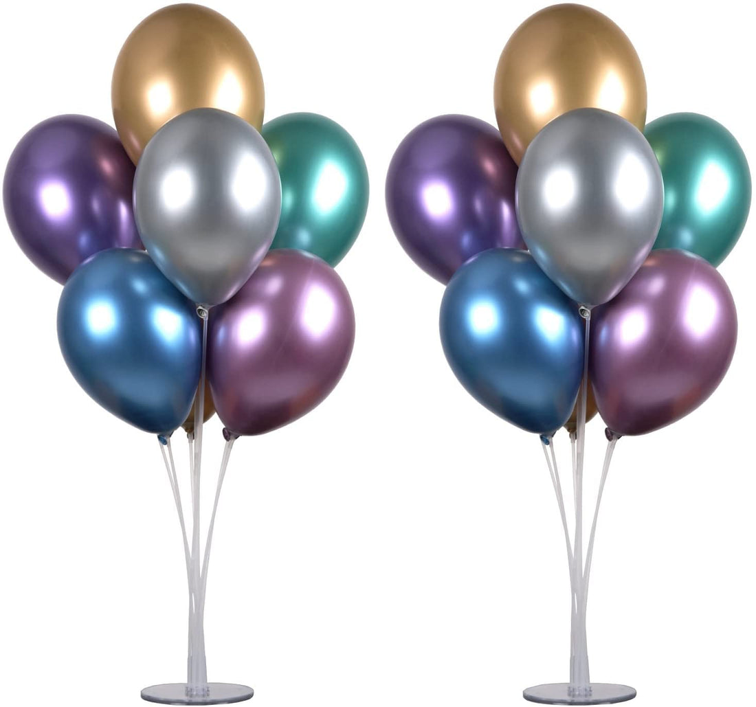 Wonka Party Propz 2pcs Balloon Stand for Decoration Birthday Party - Happy Birthday Balloons Decorations for Party