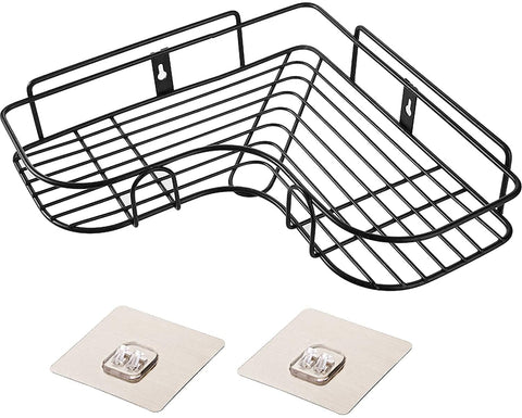 FreshDcart FDCSR3 Stainless Steel Self Adhesive Bathroom Shelf Corner Rack for Kitchen & Bathroom Shelves Bathroom Corner Shelf and Racks