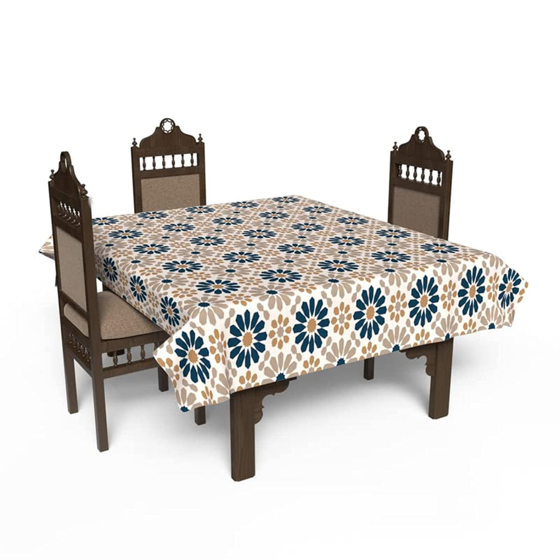 ART MOOD HOME Islamic Unique Ace 2 Tablecloth Waterproof Multi Colors140 x 140