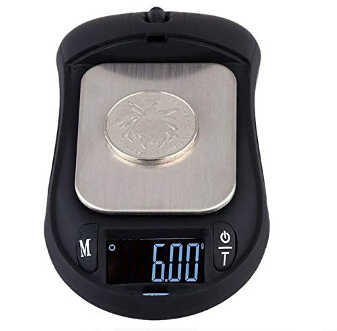 LCD Electronic Digital Pocket Jewelry Gold Diamond Weighing Mouse Scales