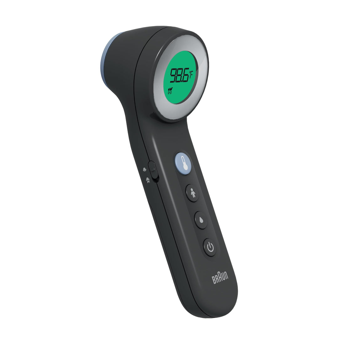 Braun No Touch 3-in-1 Thermometer - Touchless Thermometer for Adults, Babies, Toddlers and Kids – Fast, Reliable, and Accurate Results