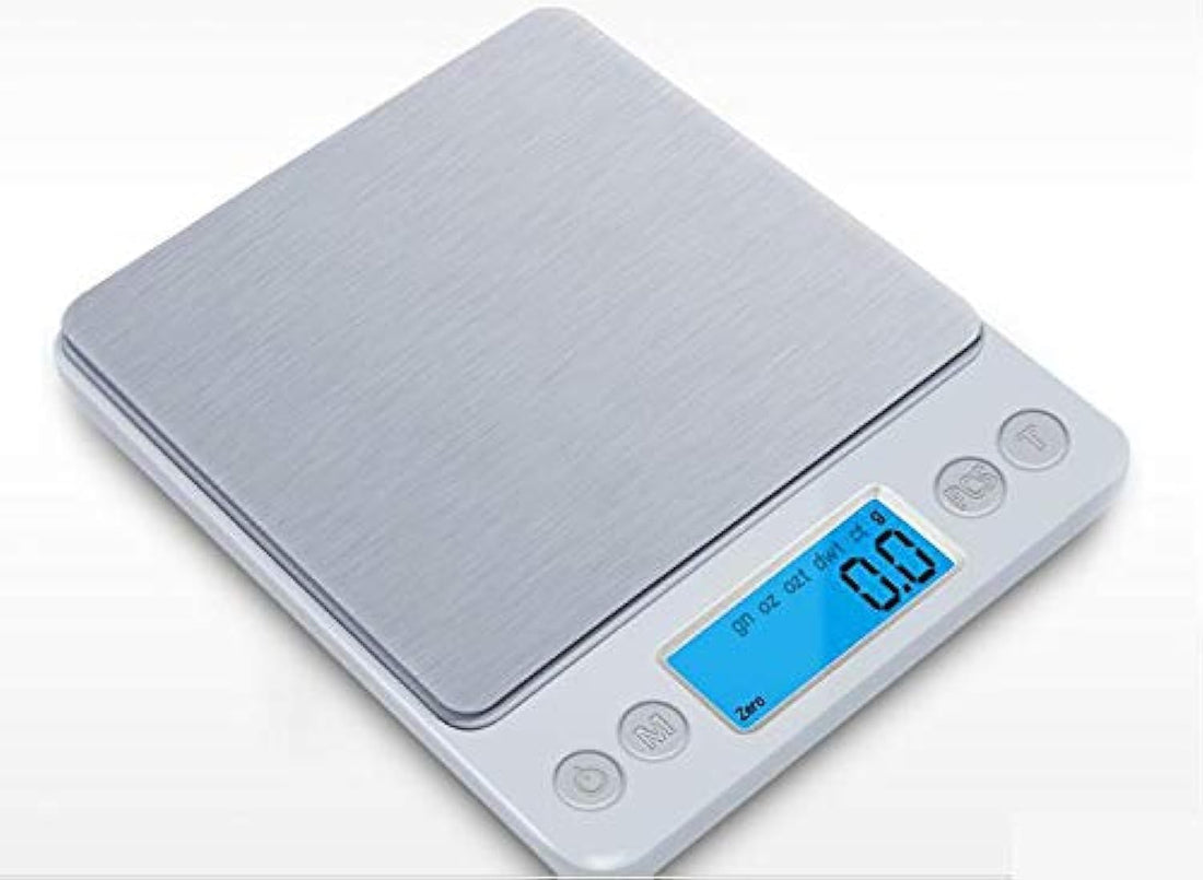 Digital Kitchen Scale Mini Pocket Stainless Steel Precision Jewelry Electronic Balance Weight Gold Grams