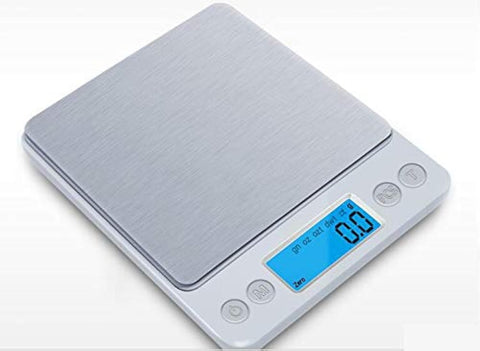 Digital Kitchen Scale Mini Pocket Stainless Steel Precision Jewelry Electronic Balance Weight Gold Grams