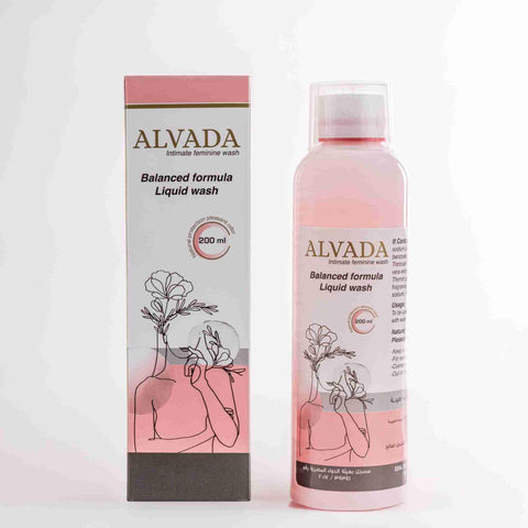Alvada Everyday Care Daily Intimate Wash – Feminine Hygiene Shower & Bath Gel Cleanser – pH Balanced, Gel Formula with Natural Aloe Vera – 200 ml (Pack of 1)
