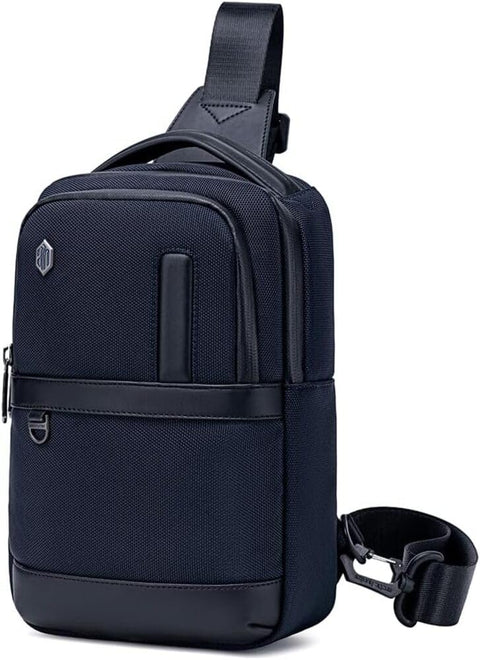 Arctic Hunter Crossbody Sling Backpack – Unisex Multipurpose Chest Bag for Travel Hiking & Daily Use - XB00678 – Blue, One Size