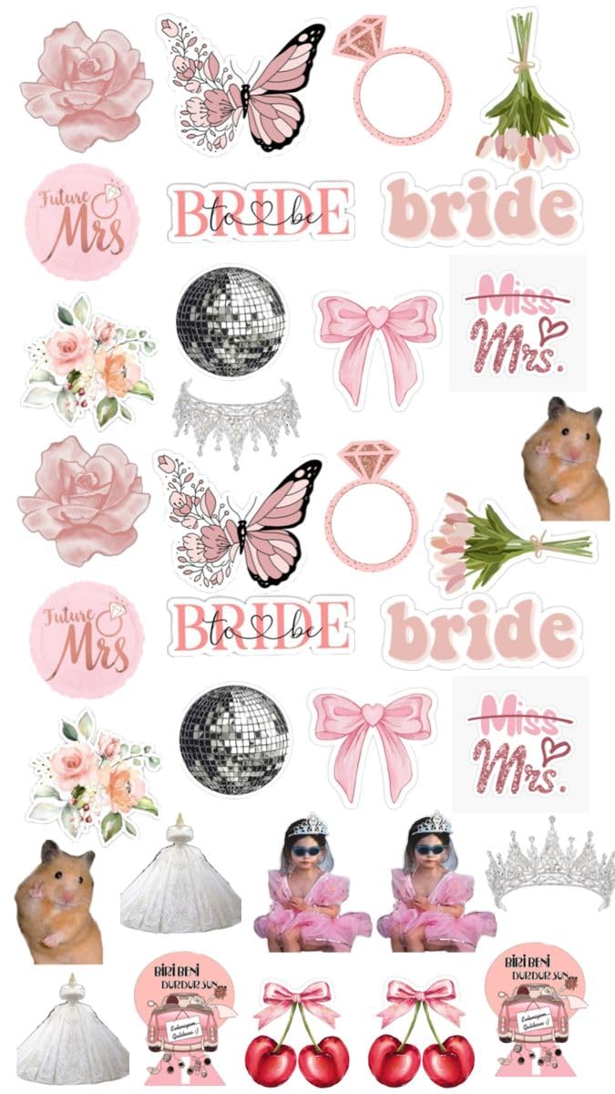 Bride Future Mrs Sticker