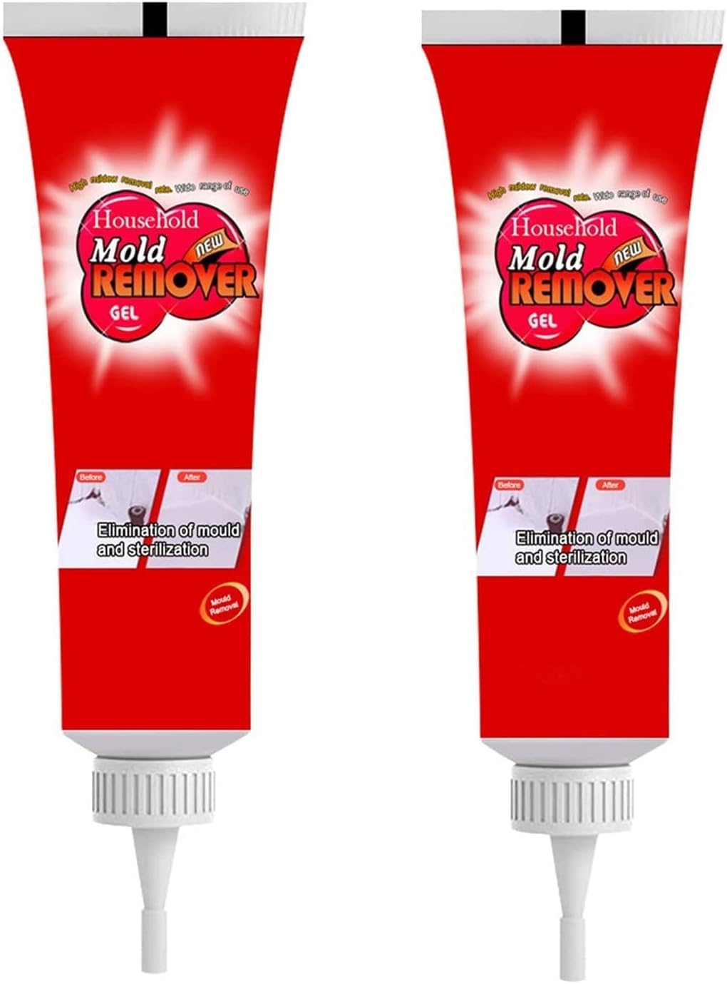 Bathroom & Kitchen Joint Cleaning Gel, Powerful Stain Remover for Ceramic & Silicone, Easy Application for Corners & Grout