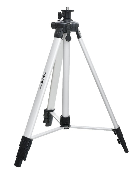 YATO Aluminum Tripod, 1.5m, Durable Support for Laser Levels and Measuring Tools in Construction and Surveying