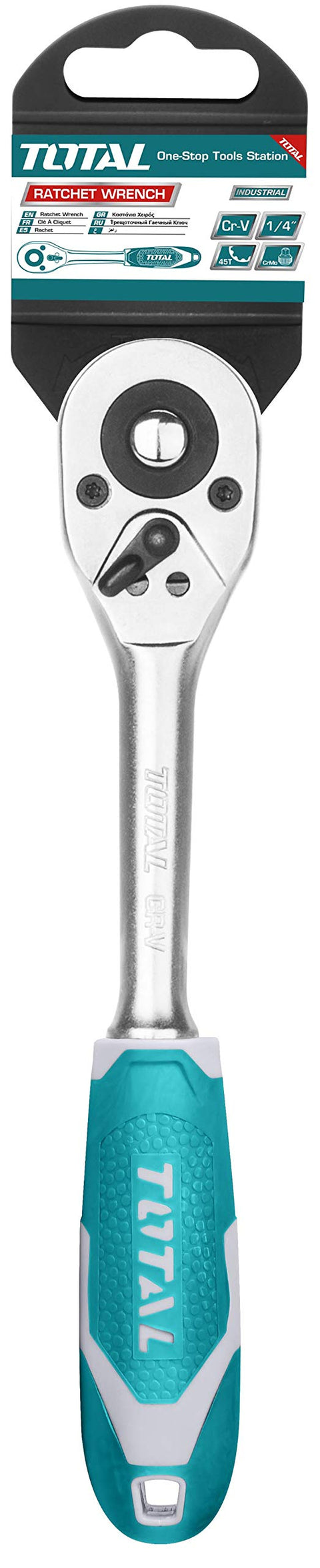 TOTAL TOOLS ratchet wrench Silver, 1/2inch - THT106126