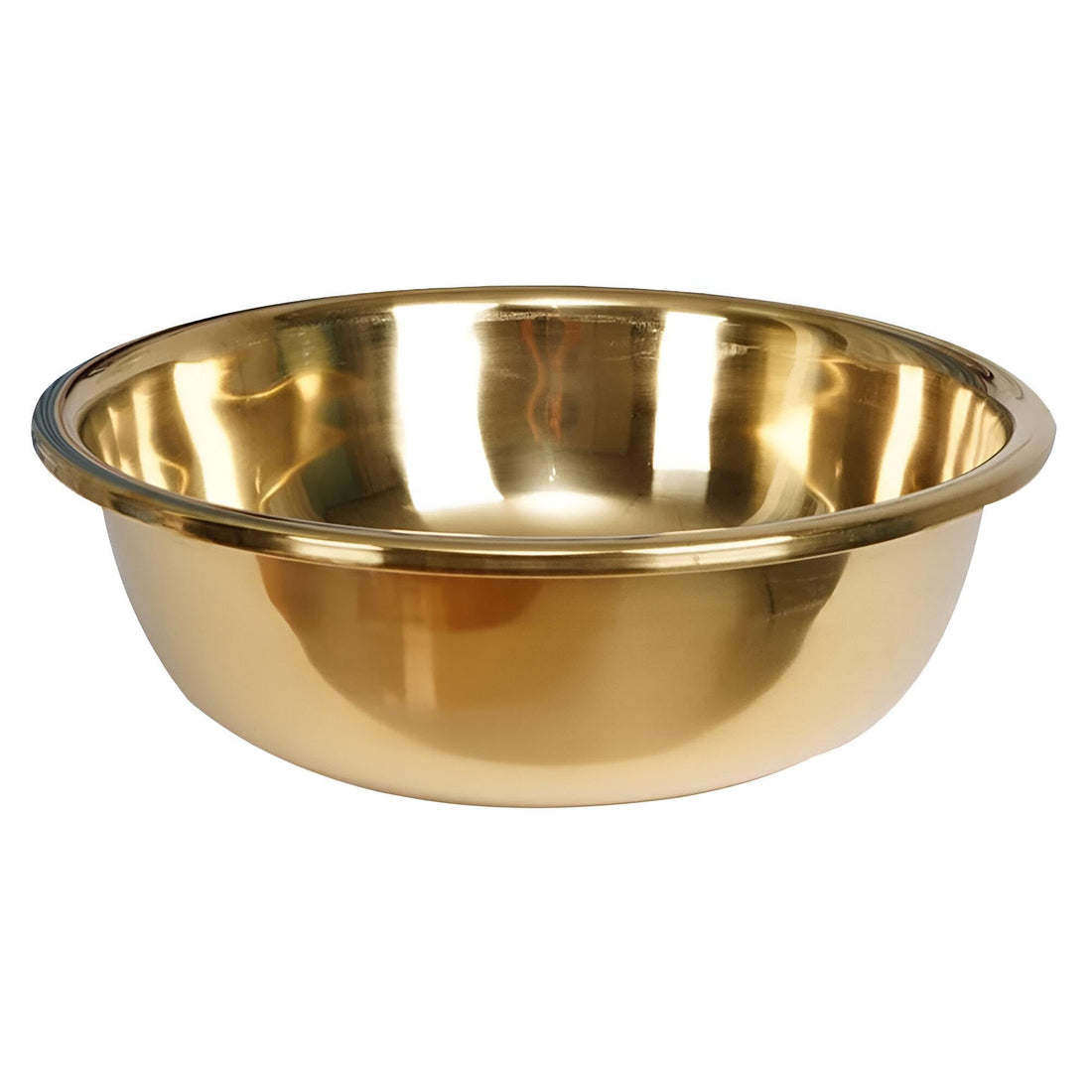 Large Gold Stainless Steel Mixing Bowl for Multiple Use; Perfect for Washing Rice, Fruits and Vegetables, Whisking Eggs, Kneading Dough; Elevate Your Cooking Experience Today! (28cm)