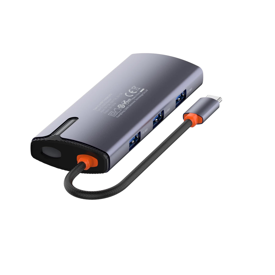 LDNIO DS-15U 5 In 1 USB-C Docking Station PD100W USB3.0, Transmission speed, LED - Gray