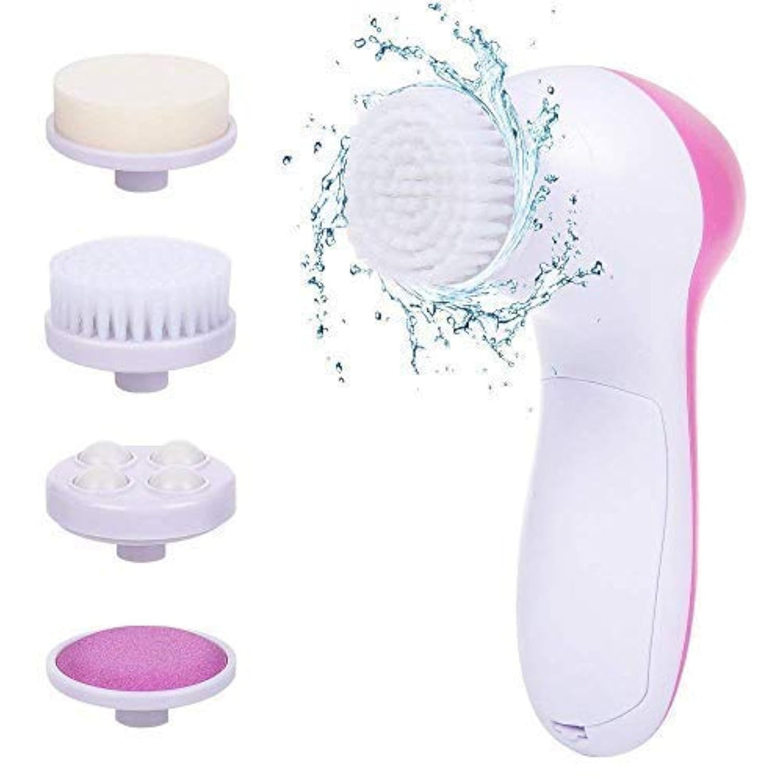Face Massager for Women - 5 in 1 Facial Cleaner Kit - Beauty Care Machine - Multifunctional Face Massager - Rolling Massage Therapy