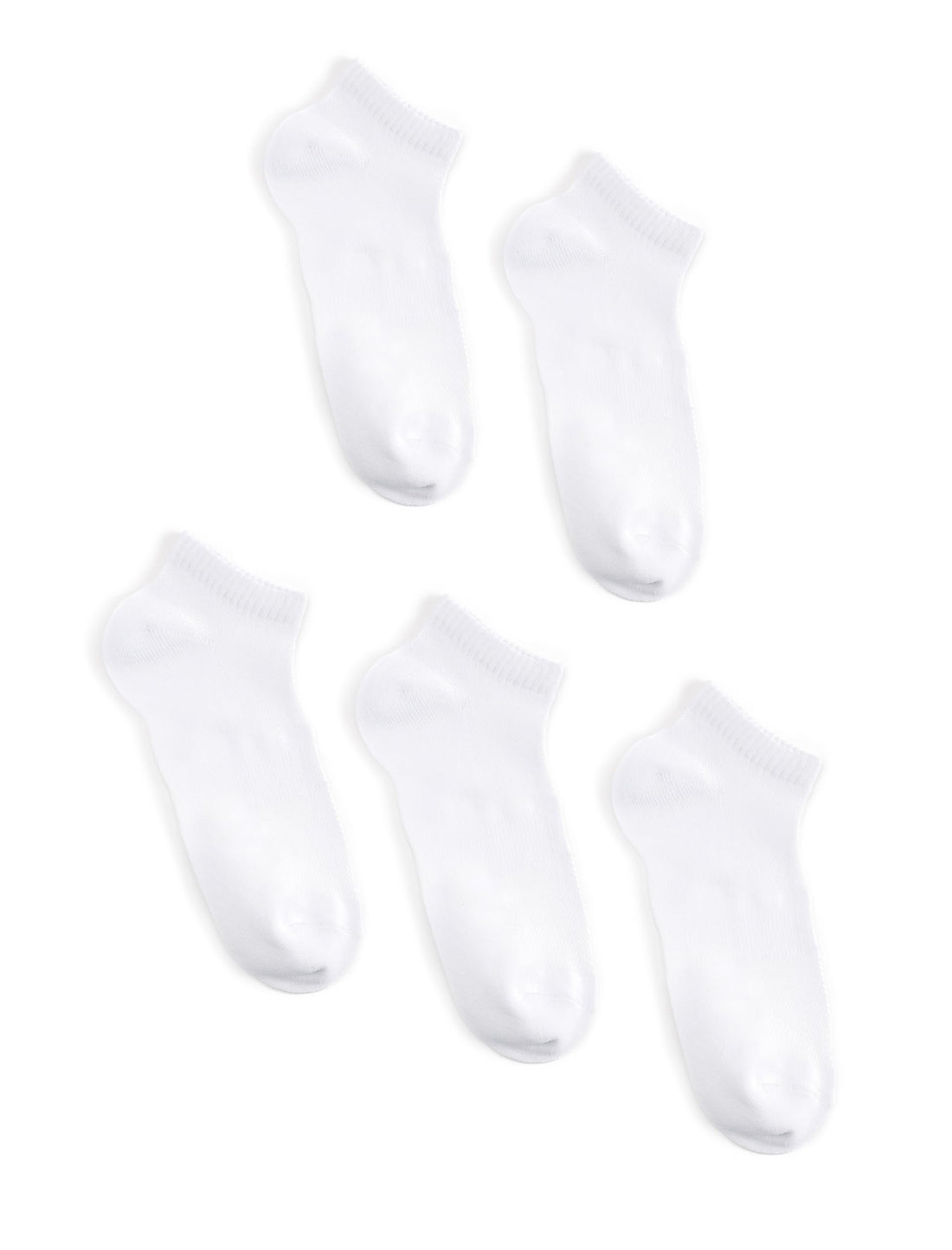 Koton Men 5 Pack Bootie Socks WHITE (000) size One Size