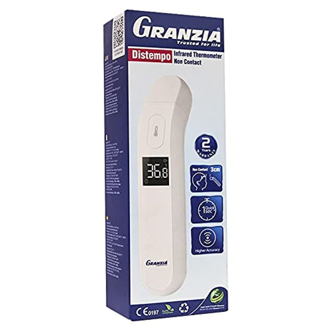 Granzia - Distempo Infrared Digital Remote Thermometer