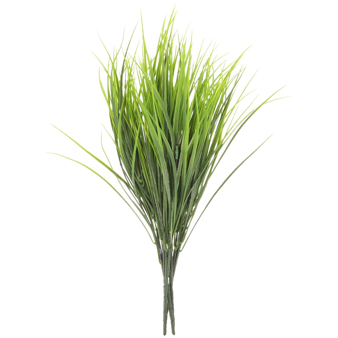 Ciieeo Pack of 4 Artificial Grass Bushes, Artificial Plants, Shrubs Flowers, Green Simulation Bush, Artificial Flowers for Outdoor Use, Artificial Green Grass Plant, Plastic Plant