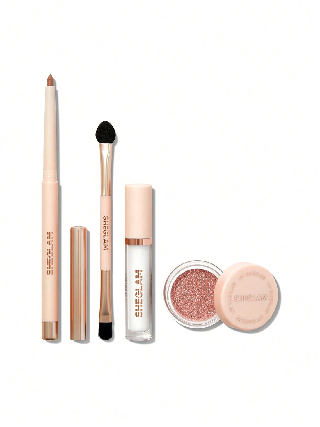 SHEGLAM Lip Dazzler Glitter Kit (Debutante)