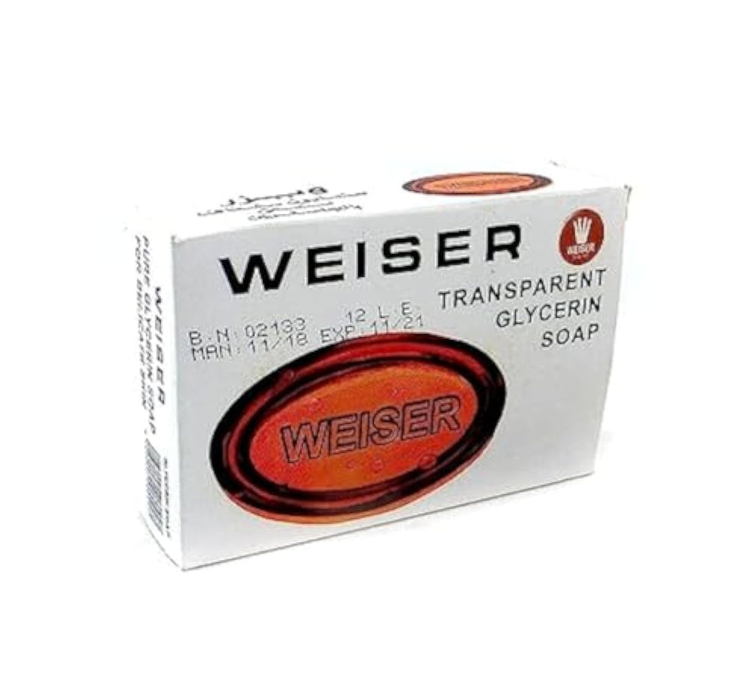 weiser transparent glycerin soap - 72 gm