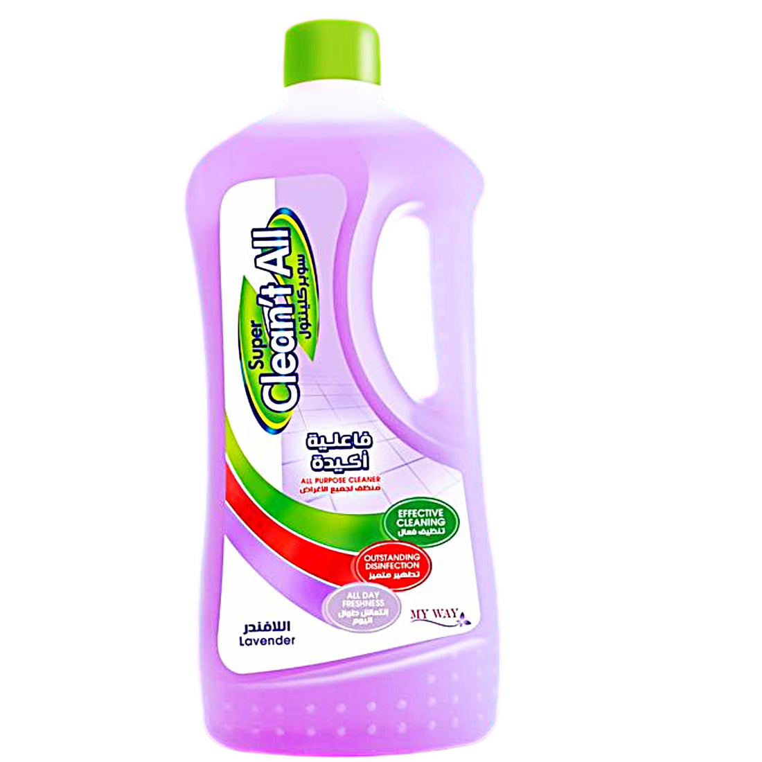 Super Clintol All Purpose Cleaner Sure Potency Effective Cleaning Premium Cleansing All Day Freshness 600ml (Lavender)