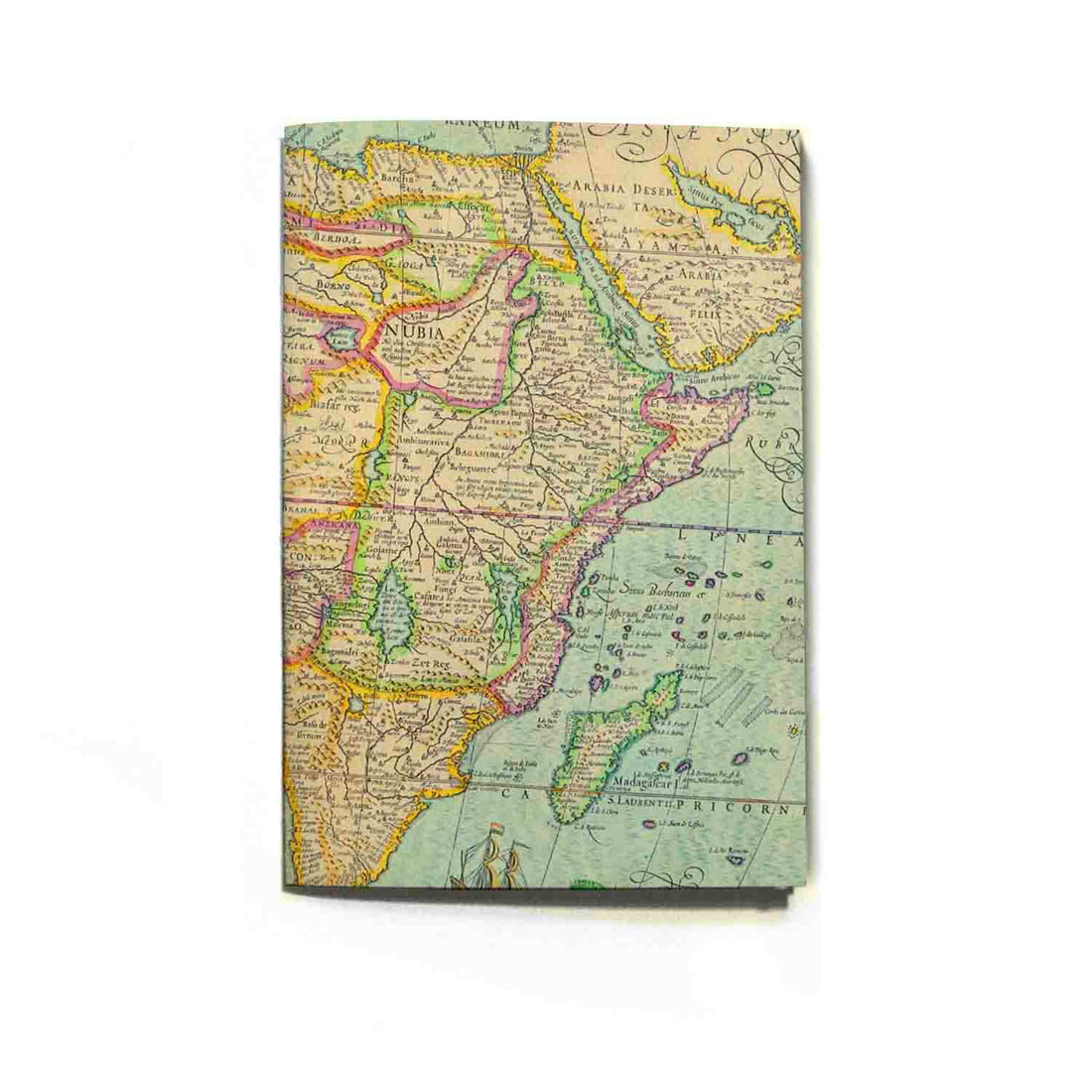 THE INKJECTION A5115S, A5 Sketchbook old map design