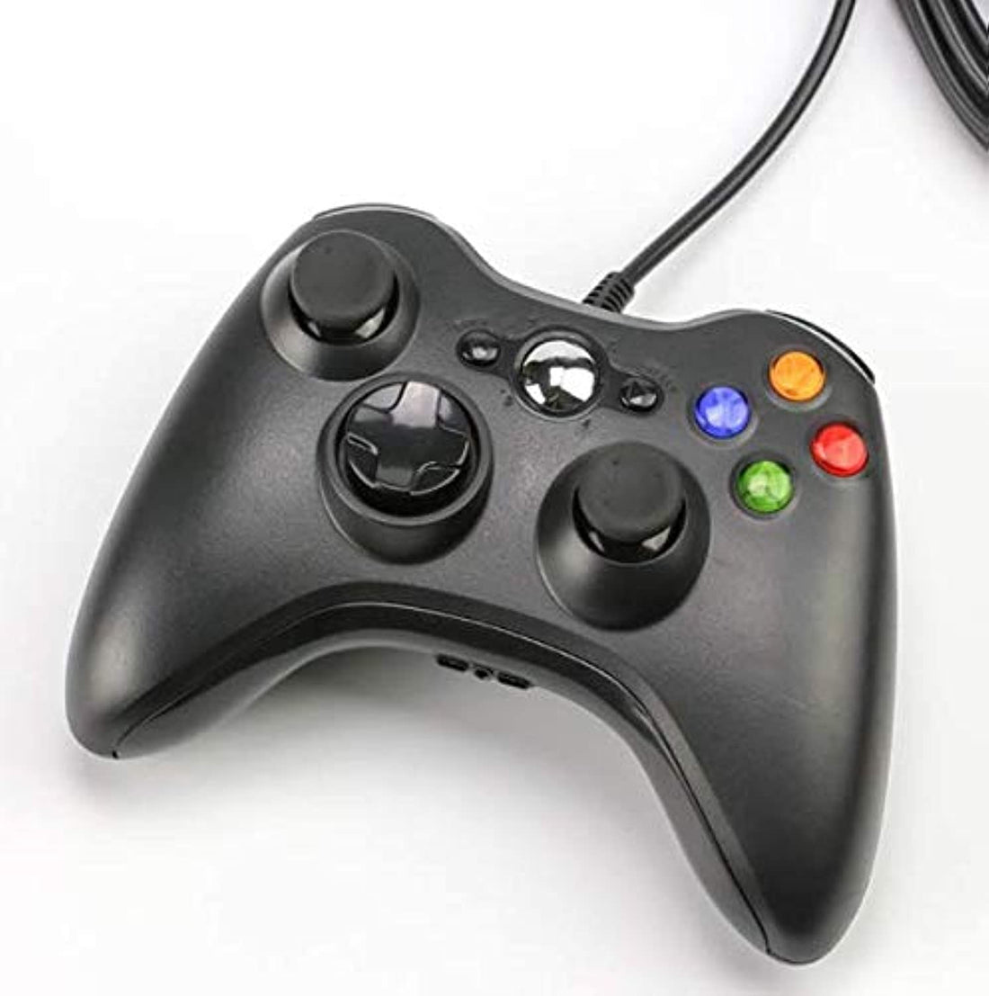 360 Wired Controller Gamepad Joystick - Black