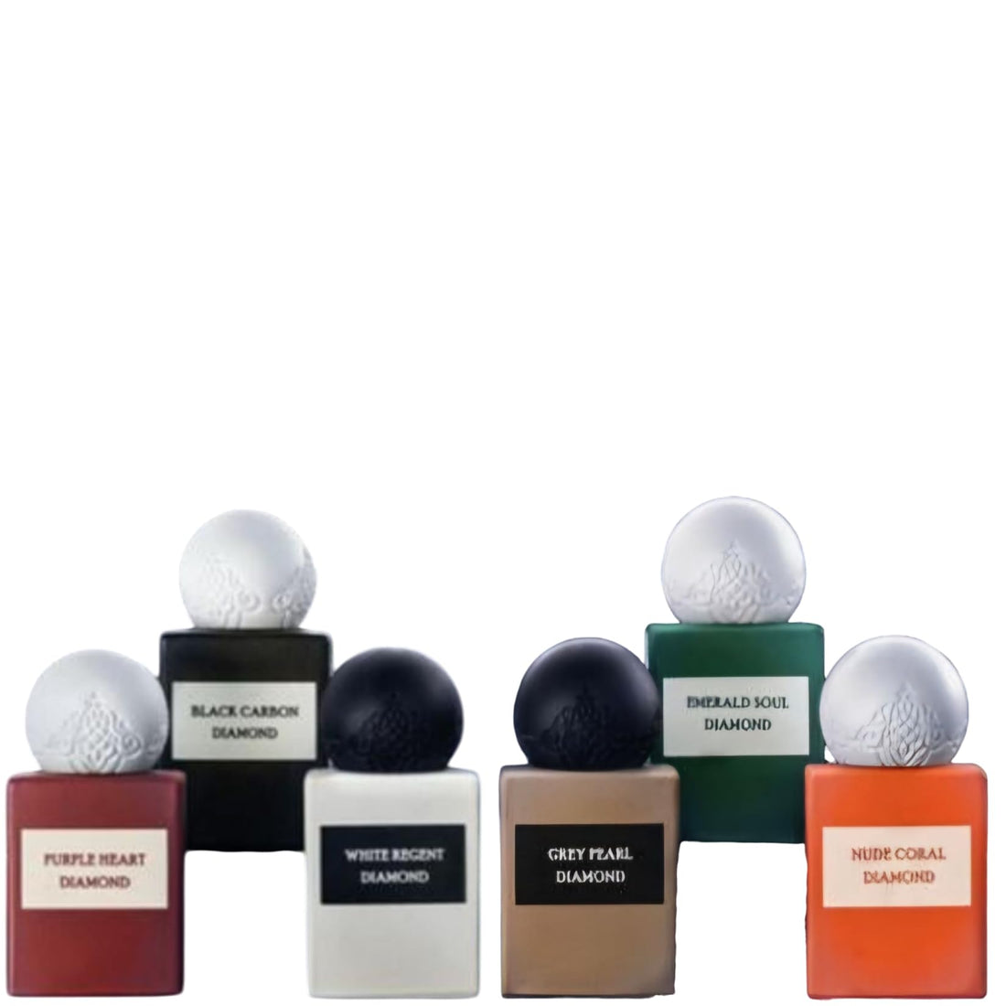 **MINI DIAMONDS COLLECTION** Six 10ml Mini Fragrances Give You A Refreshing Aromatic Experience For All Times.