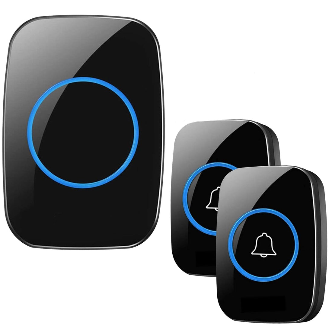 Wireless Doorbell for Home,Waterproof Door Bell Kit Ring Bell Wireless for Office Classroom，جرس لاسلكي，جرس منزلي للخدم