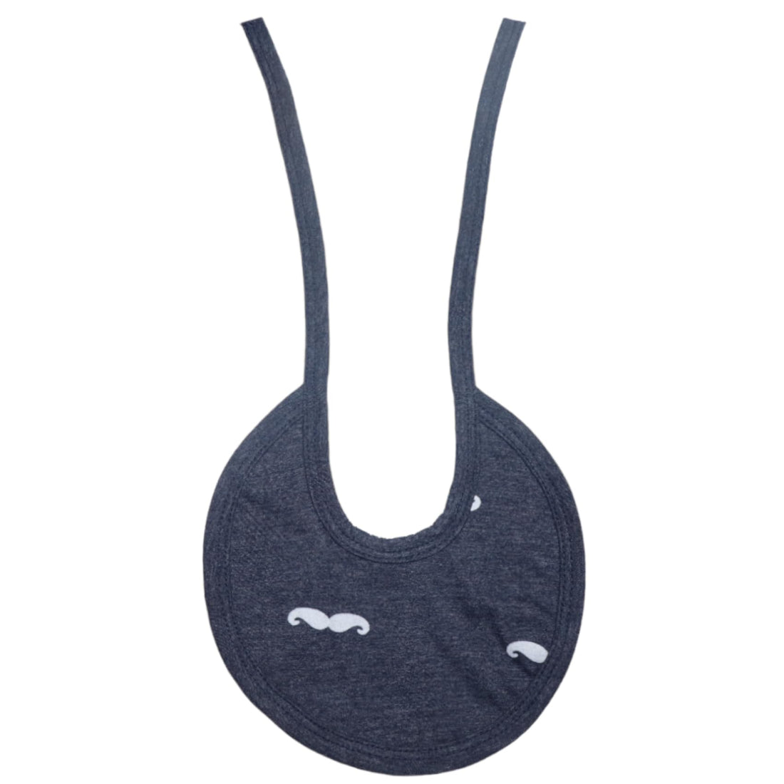 Jockey M M Cotton Bib Printed Shapes For Boys-Navy