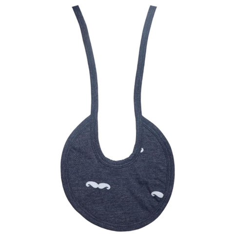 Jockey M M Cotton Bib Printed Shapes For Boys-Navy
