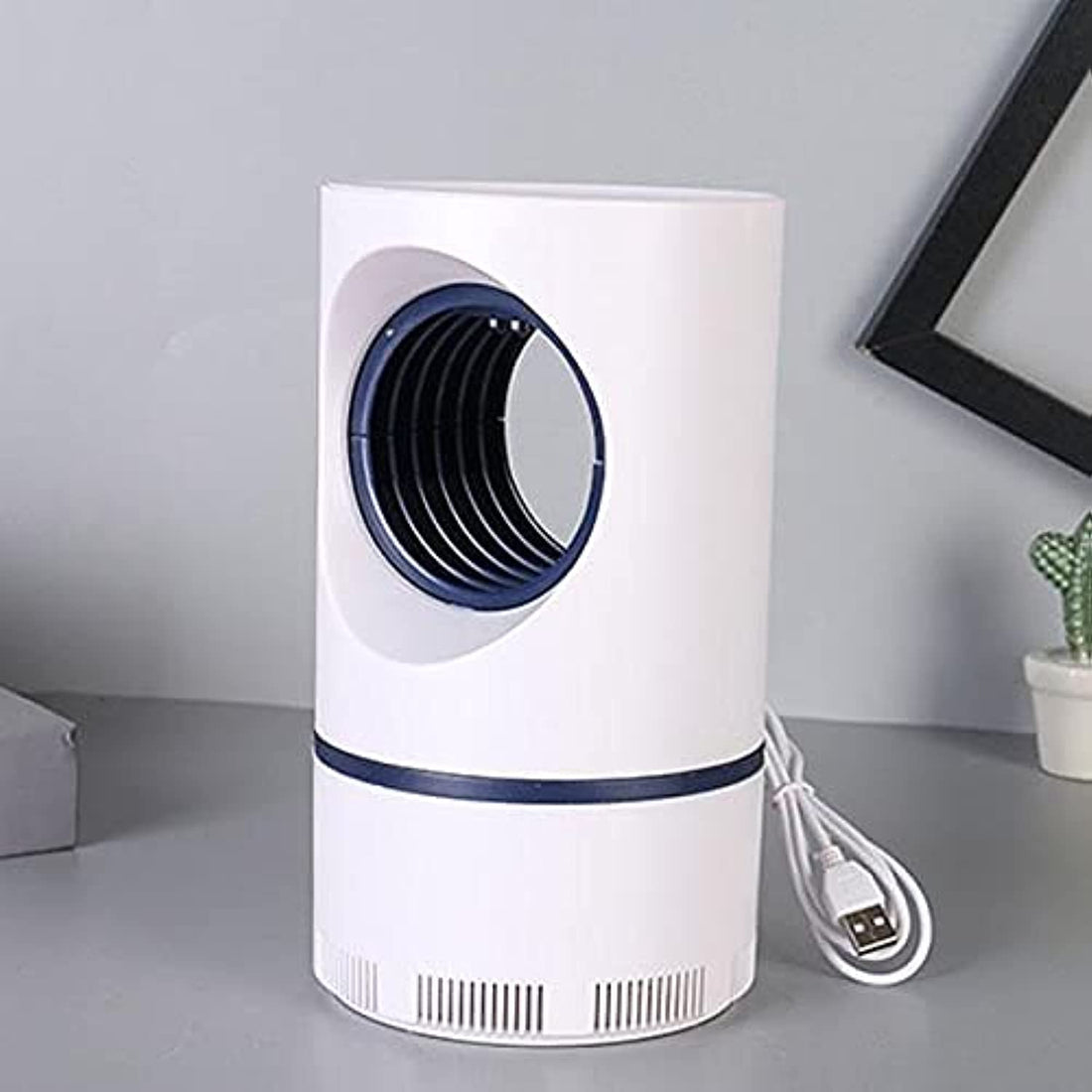 Noiseless Mosquito Catcher Killer with Suction DGS-150 (White