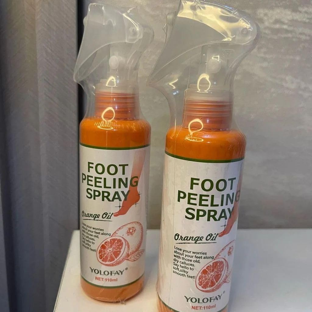 Perfect Feet - No Worry With Instant Foot Exfoliator Sprayer, Quickly And Easily Remove Dead Skin And Restore Your Feet Smooth In Just 30 Seconds Generic
