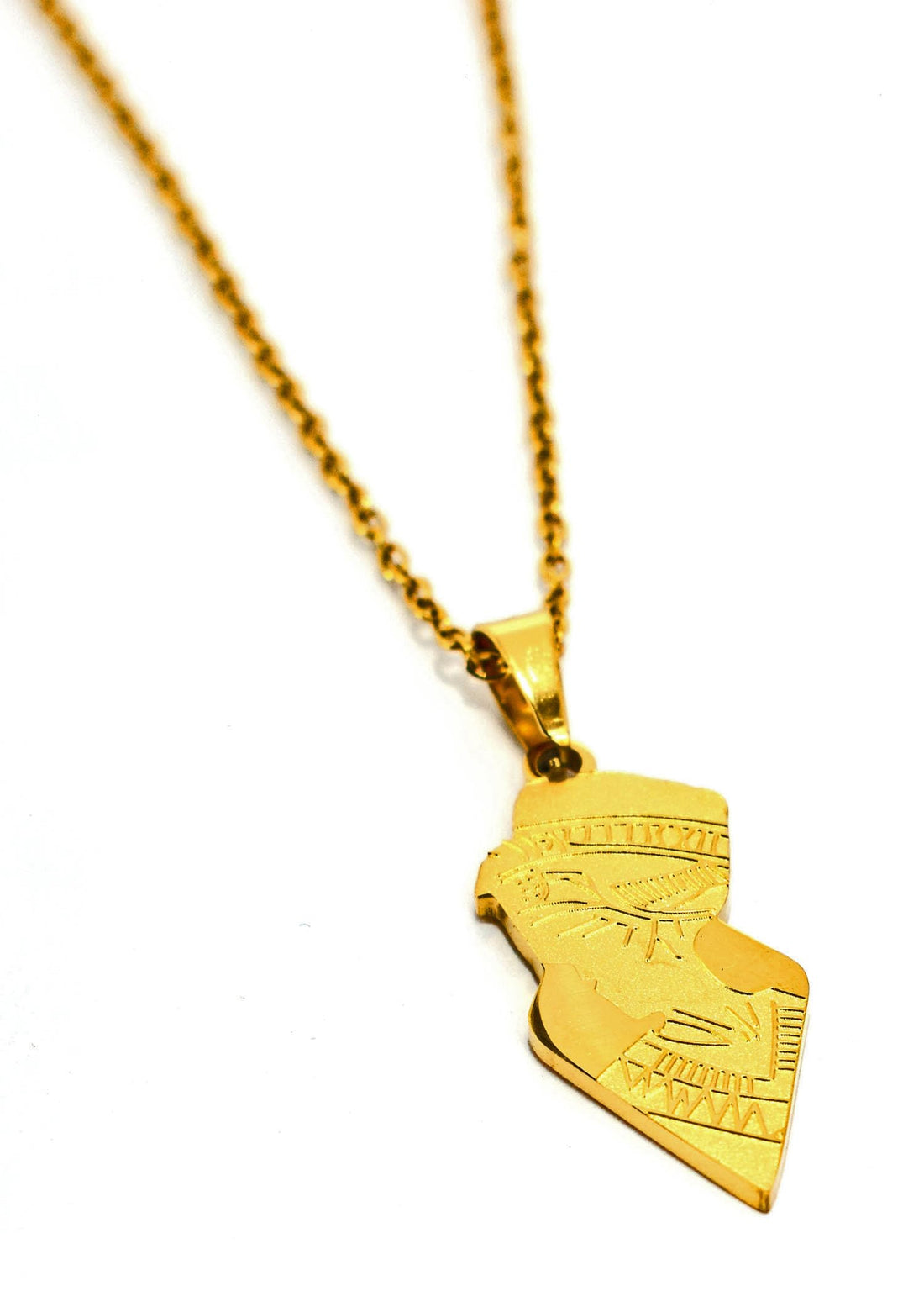 immatgar pharaonic Egyptian ankh Key and Africa map necklace jewellery ancient Egyptian souvenirs gifts from Egypt Collectible Pharaohs (Nefertiti)