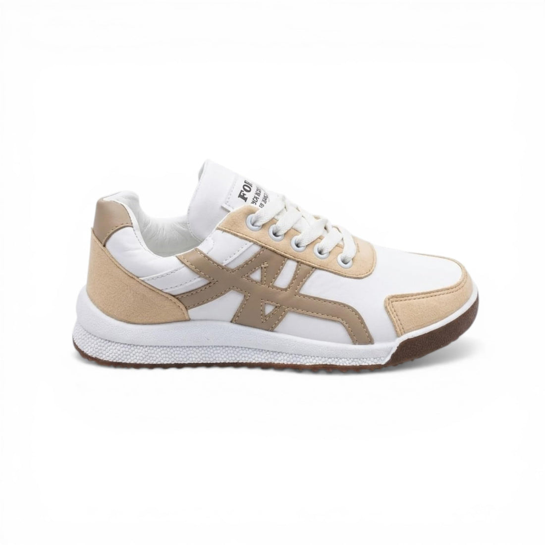 A modern sneaker designed to combine sporty style with a bold L-13