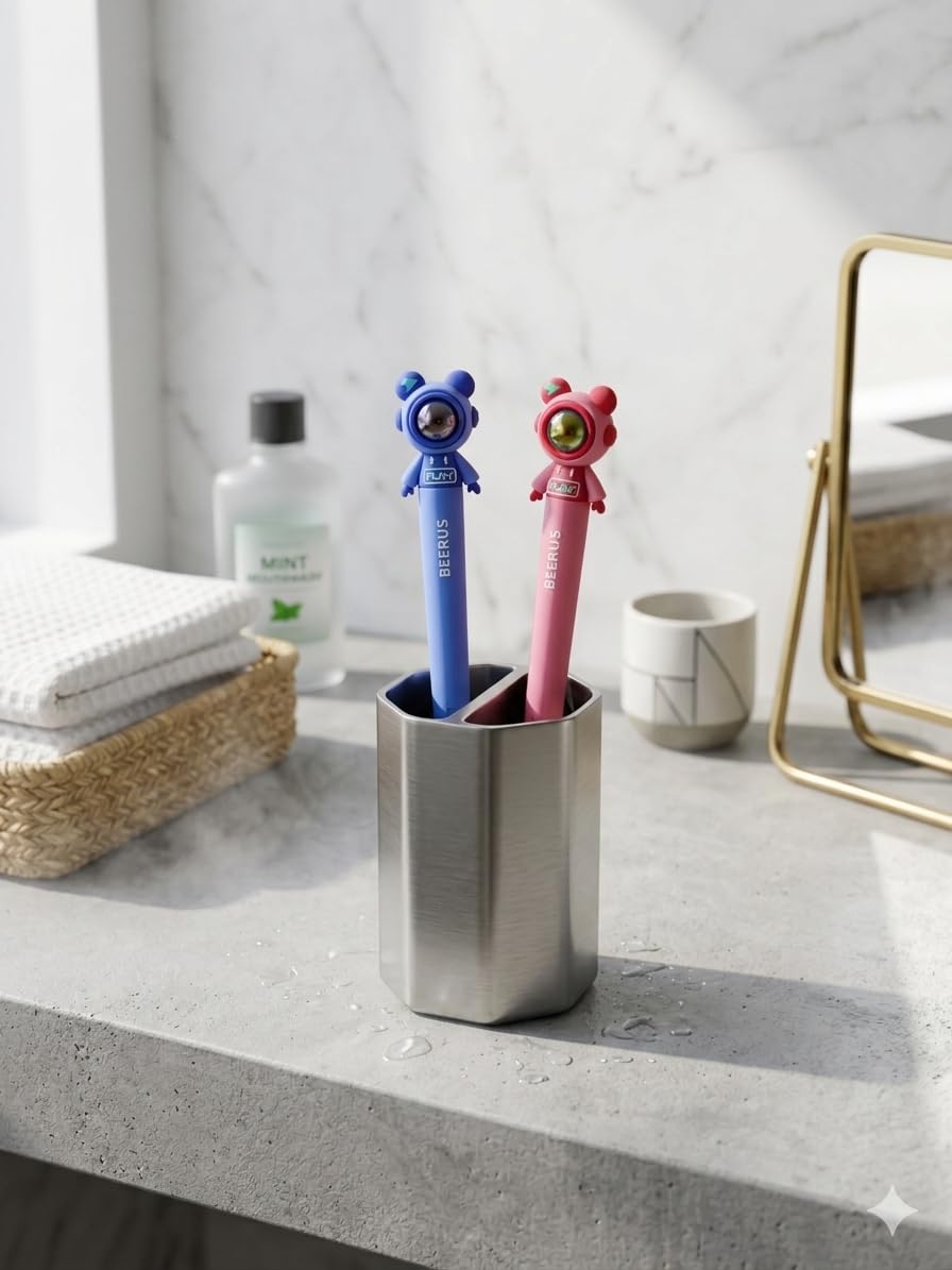 3D Cartoon Character Manual Toothbrush with Premium Imported Vacuum Packaging and Practical Material for Daily Personal Oral Care Hygiene Routine
