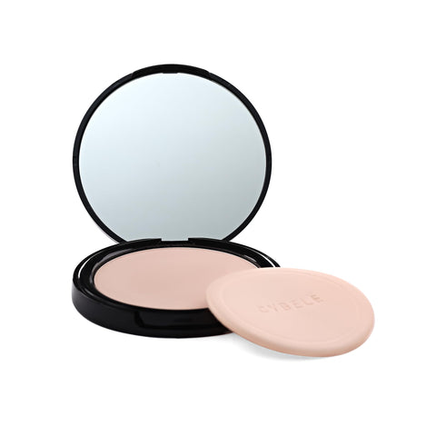 Cybele smooth n`wear compact powder medium rose 06 - 12gm