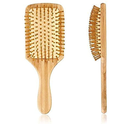 Hair Styling Tools Head Relaxing Small Square Wooden Massage Comb Natural Wood Salon Hair Brush Comb
