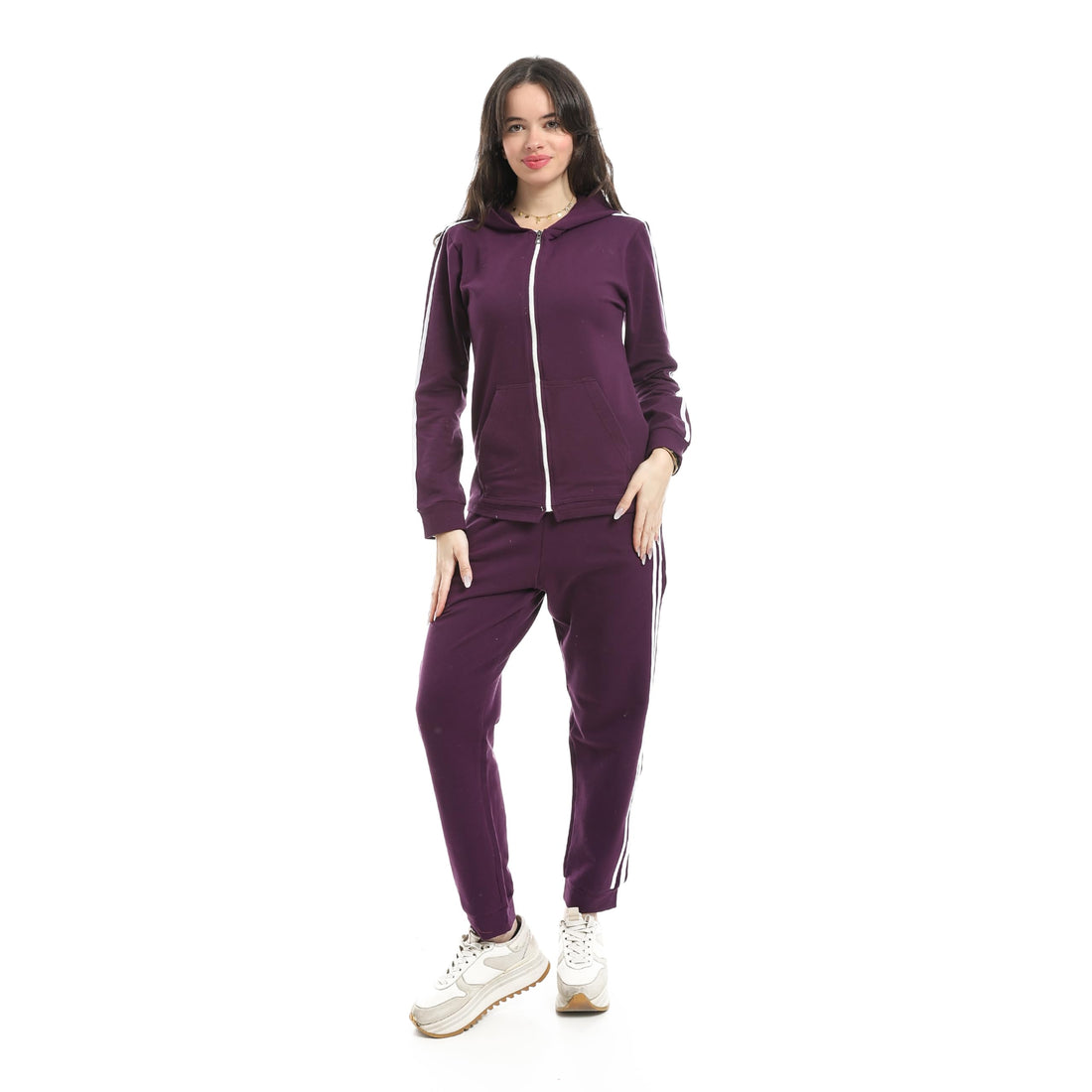 Andora Womens Elastic Waist Zipped Cotton Work Utility Outerwear (pack of 2)