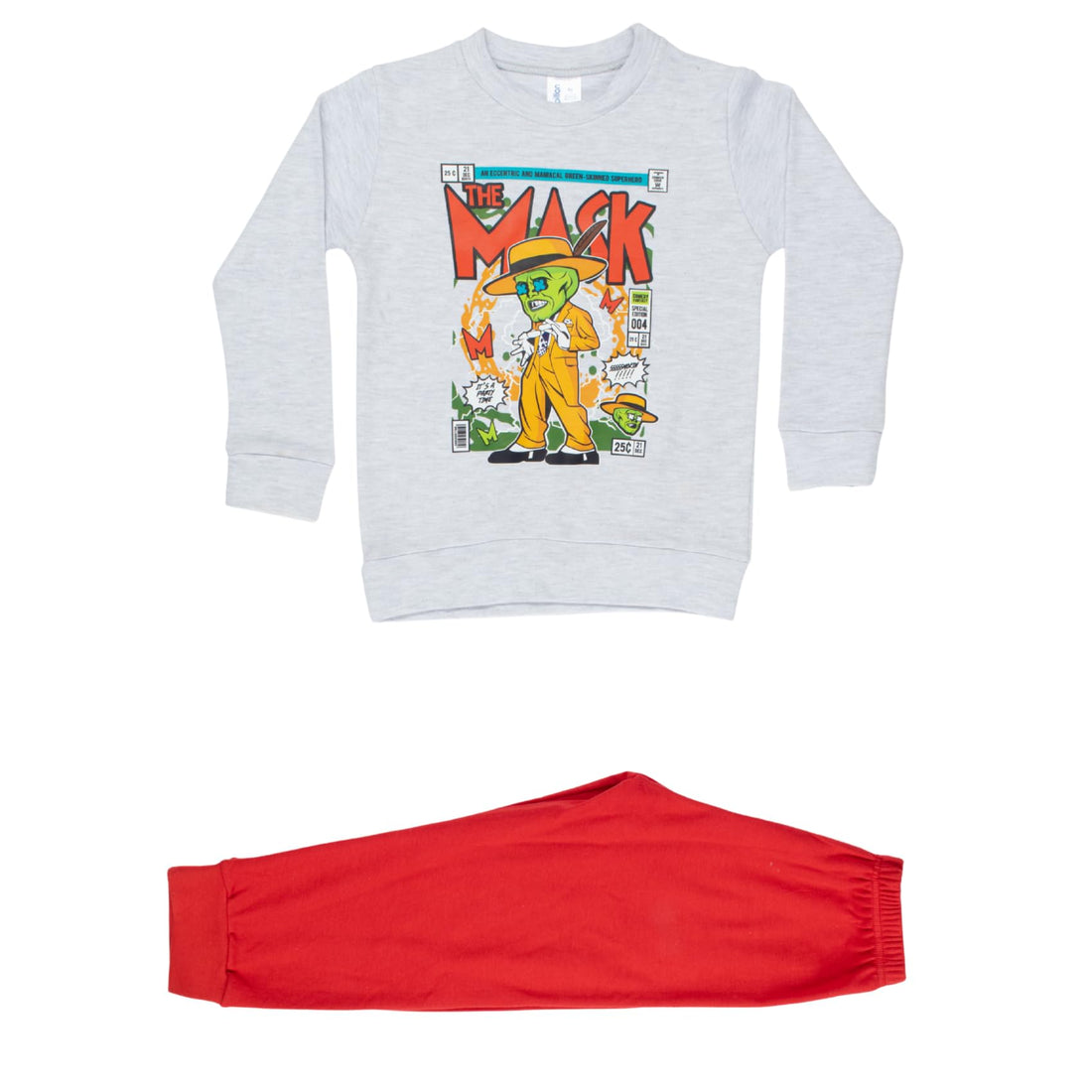 Papillon Boys Pajama Long Sleeves Printed Shapes T-shirt&Pants Pajama Set (pack of 1)