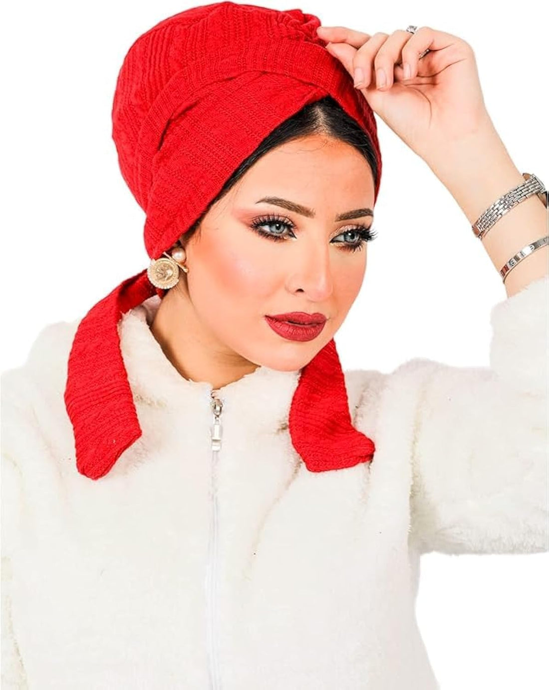Turban For Women Winter Pure Cotton Ribbed Turban Women Lace Up Different Ways Turban Women Turban Headwear