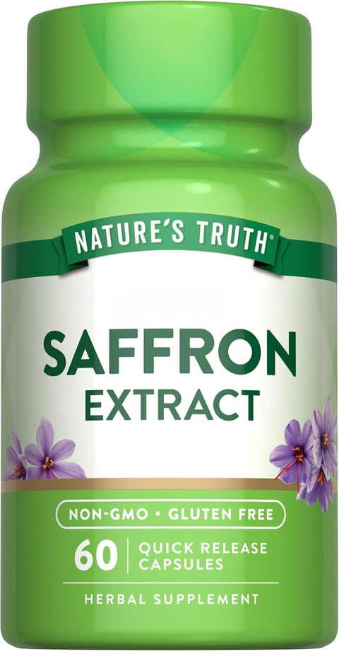 Saffron Extract – Mood & Eye Health Support – 60 Capsules