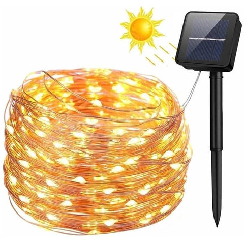 LED solar powered light branch, suitable for office or outdoor decoration - Solar powered, waterproof, suitable for outdoor use, soft and attractive lighting for multi-purpose decoration