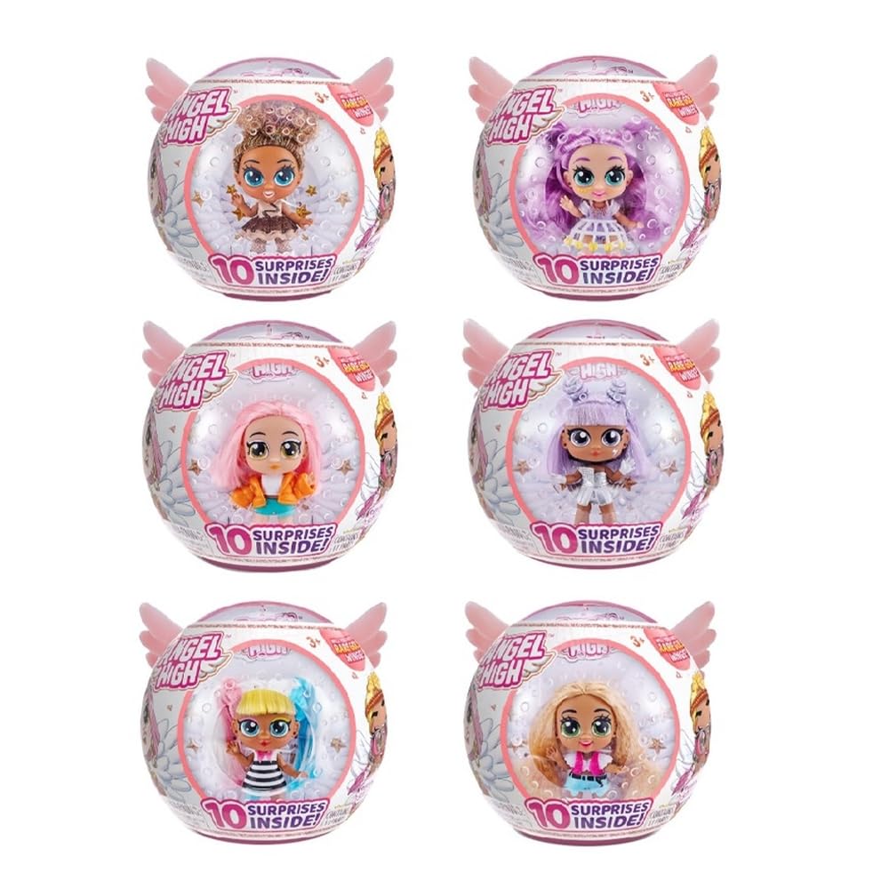 Zuru - Itty Bitty Pretty's Hair Angel Assorted (One Random will Sent) - 9710