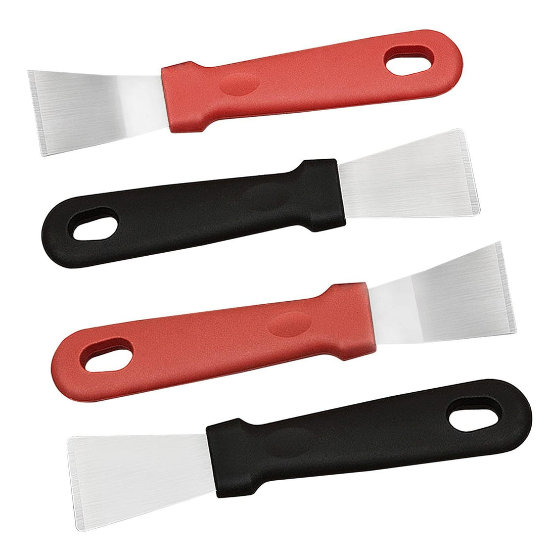 Kitchen Cleaning Shovel Multifunctional (3PEC) Refrigerator and Freezer Shovel Grease Removal Broom Pan Cleaning Broom Pans and Pans Plastic Handle Stainless Steel Blade - Just 4.u.Store