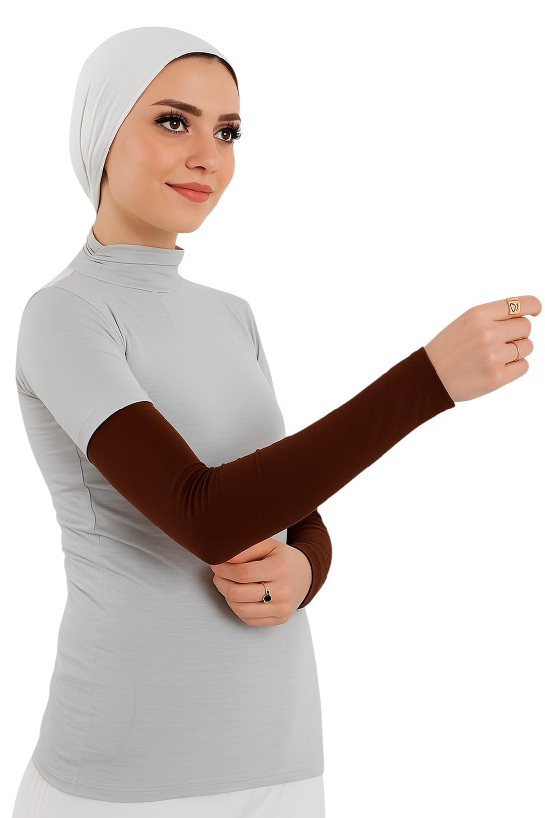 MIZAYEH Sports Compression Sleeves Arm Palm Sun Protection Multi Colors - Light and Comfortable Unisex Wrist and Hand Cincher
