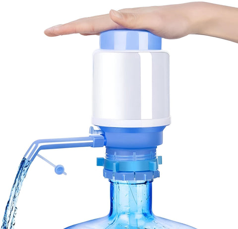 Water Dispenser Pump - Adjustable Tube Length - Easy to Use Hand Pump for Bottles, Ideal for Home, Office, School, Factories, Hospitals, Jobsites and All Sites, Easy to Use During Water Outages