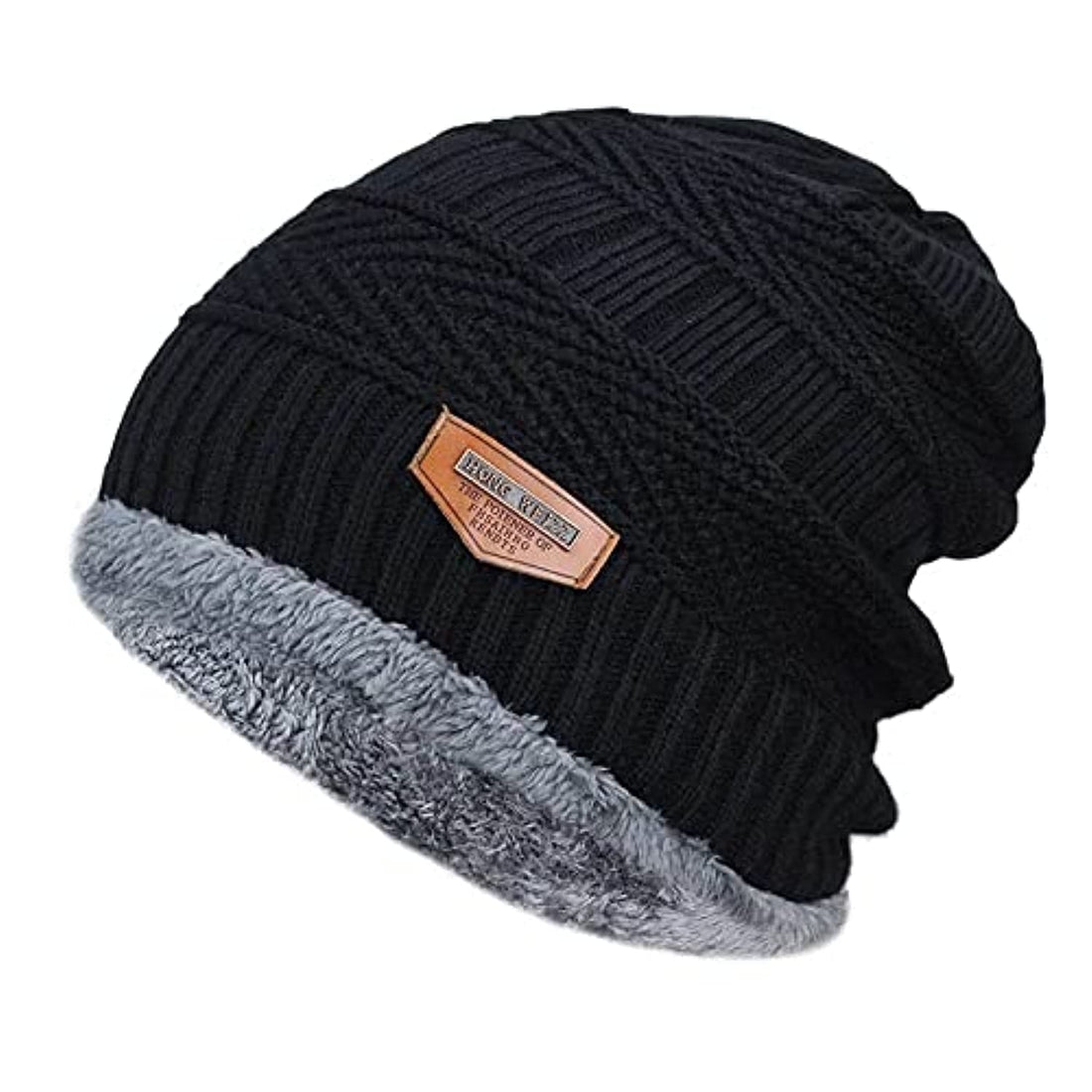 Ice Cap Unisex Cotton & Fur Padded Hat