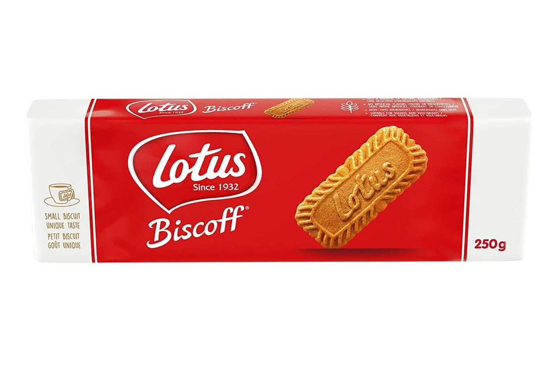 NOTTACIA Lotus Biscoff Biscuit Packet, 250g (1 Packet)