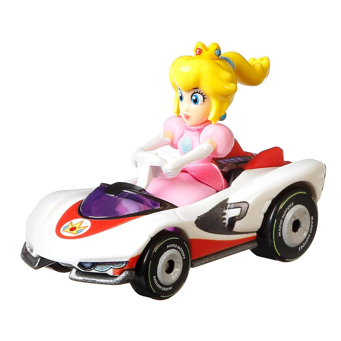 Mattel Hot Wheels Super Mario - Peach P-Wing (Group GBG25)