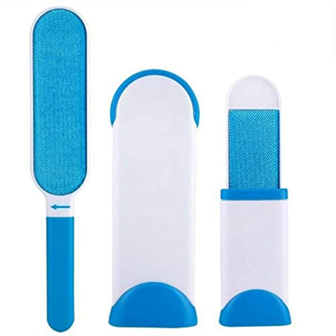 Super-G Lint Remover - Pet Hair Remover Brush - Blue, Plastic, Manual, Ideal for Clothing, Furniture, Couch, Car Pet & Seat - Easy to Store