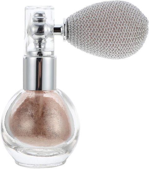 Glitter Powder Spray Aerosol Glitter Makeup for Body Highlighter Shimmer Cosmetic (rose gold)