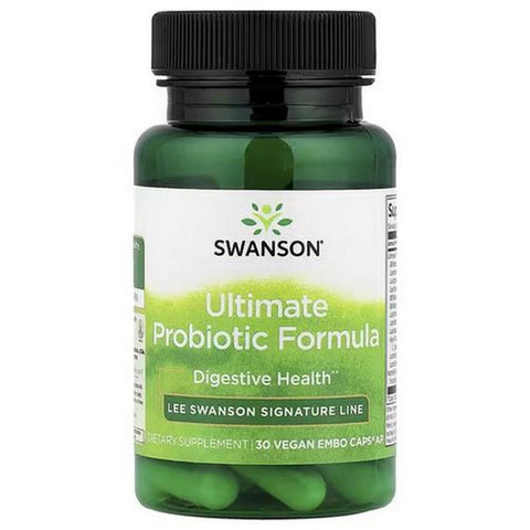 Ultimate Probiotic 30 Capsules, with Practical Pill Box, Laboratory Tested, Gluten Free, Soy Free, Vegetarian
